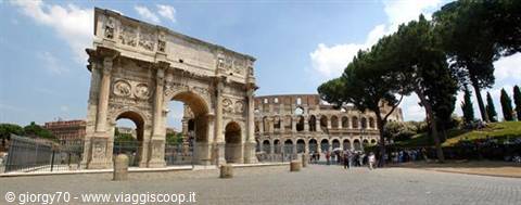 Colosseo, Arco di Tito