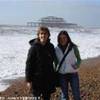 Io e Sofia a Brighton REGNO UNITO 