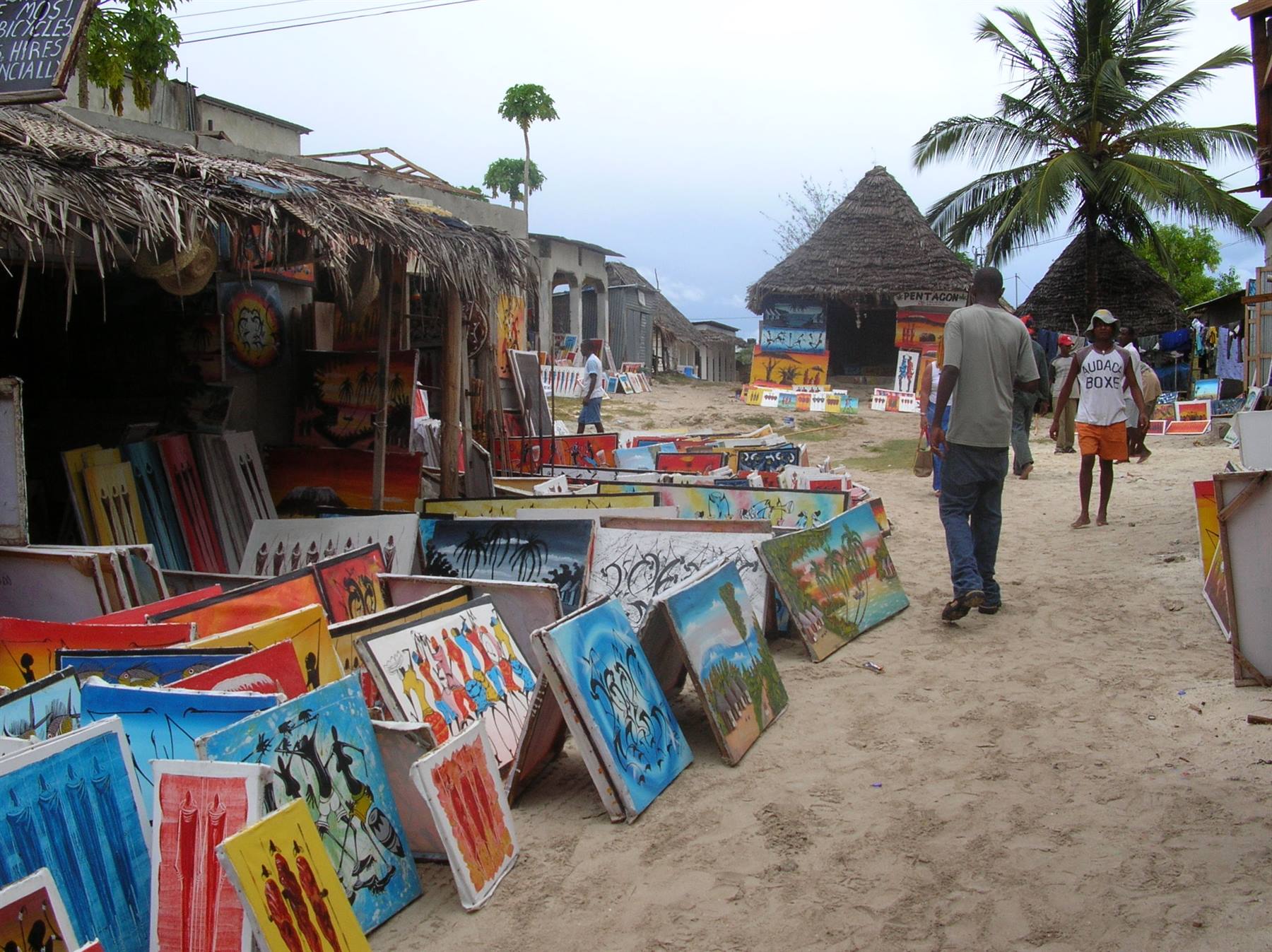 Mercatino di Nungwi