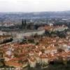 Veduta dall'alto della città REPUBBLICA CECA 