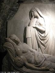 Christ Church Cathedral all'interno della cripta