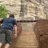 Fortezza di Sigiriya - la salita.... SRI LANKA 