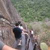 Fortezza di Sigiriya - la discesa SRI LANKA 