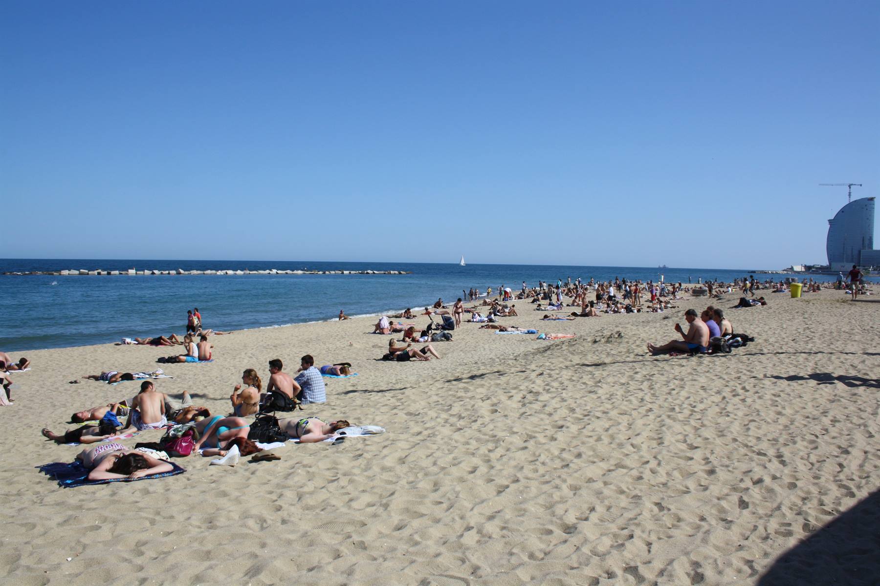 La playa
