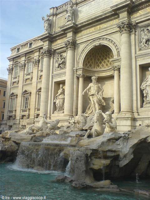 La fontana di Trevi