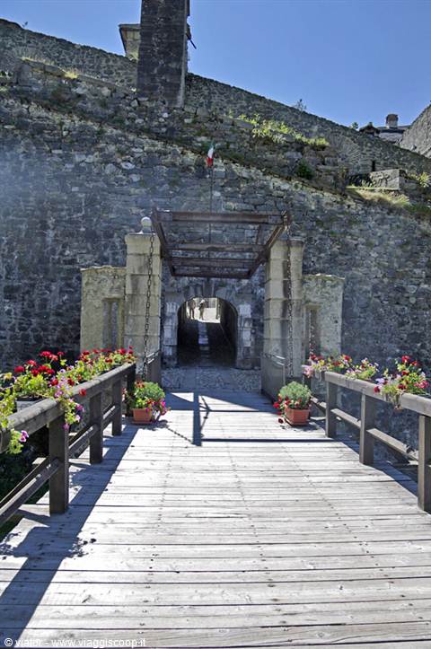 Forte di Finestrelle, il ponte levatoio