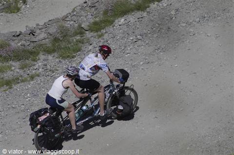 Colle delle Finestre Tandem dall'Olanda !