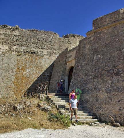 Isola di Kos accesso al Castro di Antimakia
