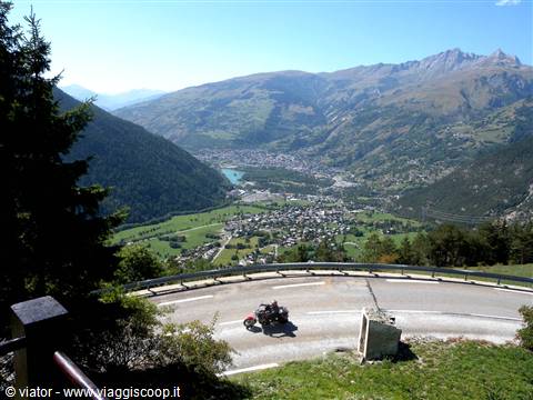 Chalet su Seez vista su Bourg St. Maurice