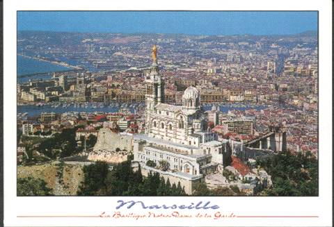 Marseille la ville sur le Mediterrane'