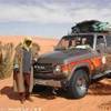 Saad e il suo Land Cruiser LIBYAN ARAB JAMAHIRIYA 