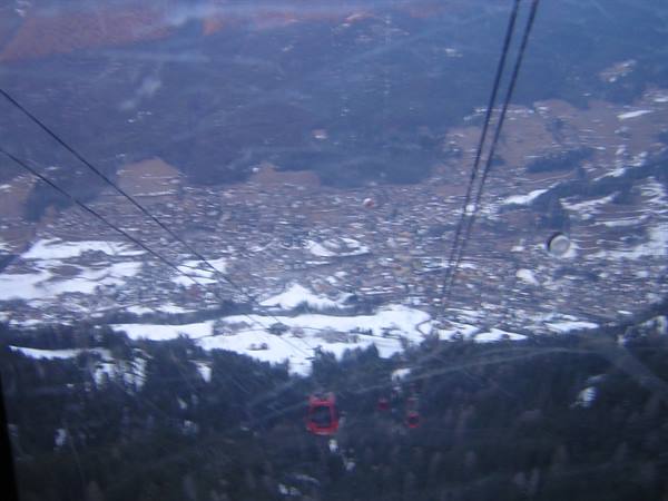 ORTISEI VISTA DALLA FUNIVIA DELL'ALPE DI SIUSI