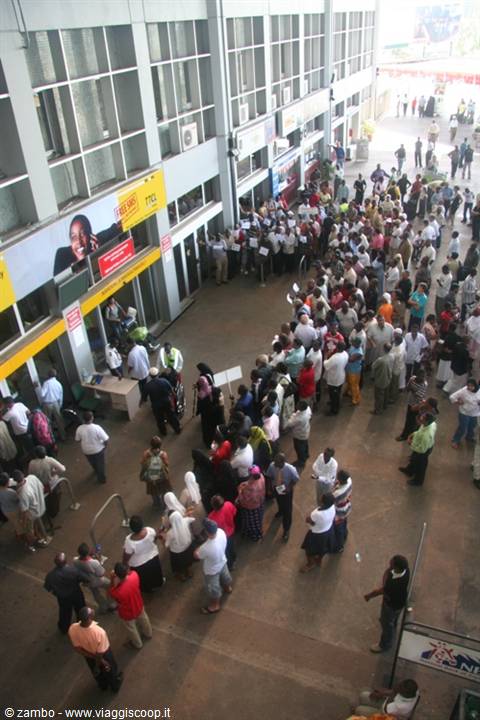 Partenza da Dar Es Salaam