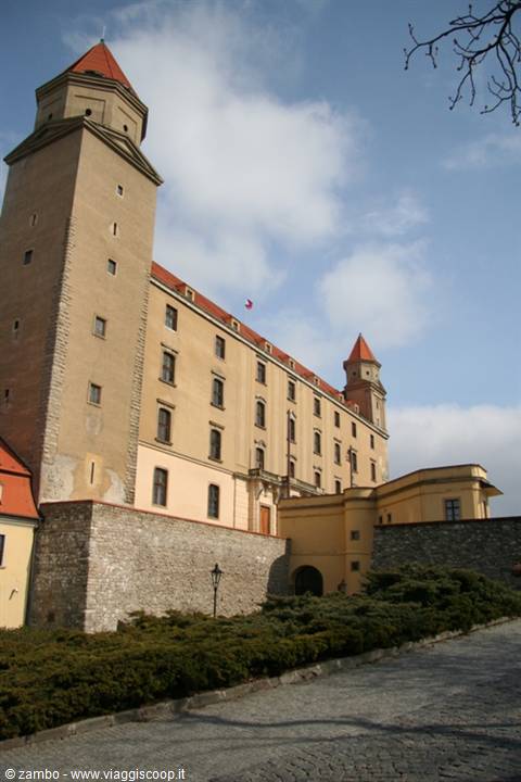 Al castello di Bratislava