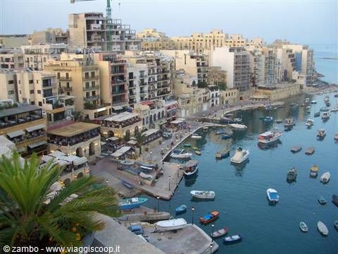 St. Julian's Bay...dal terrazzo