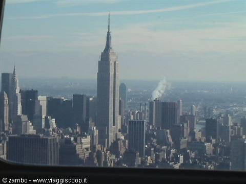 Dall'elicottero