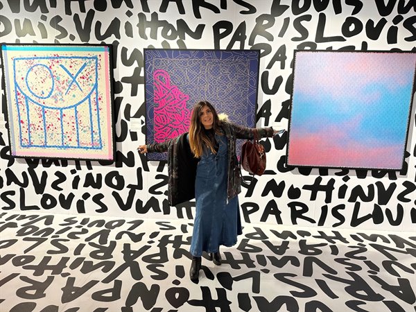 Immersa nell'arte alla mostra Louis Vuitton, gioia pura!
