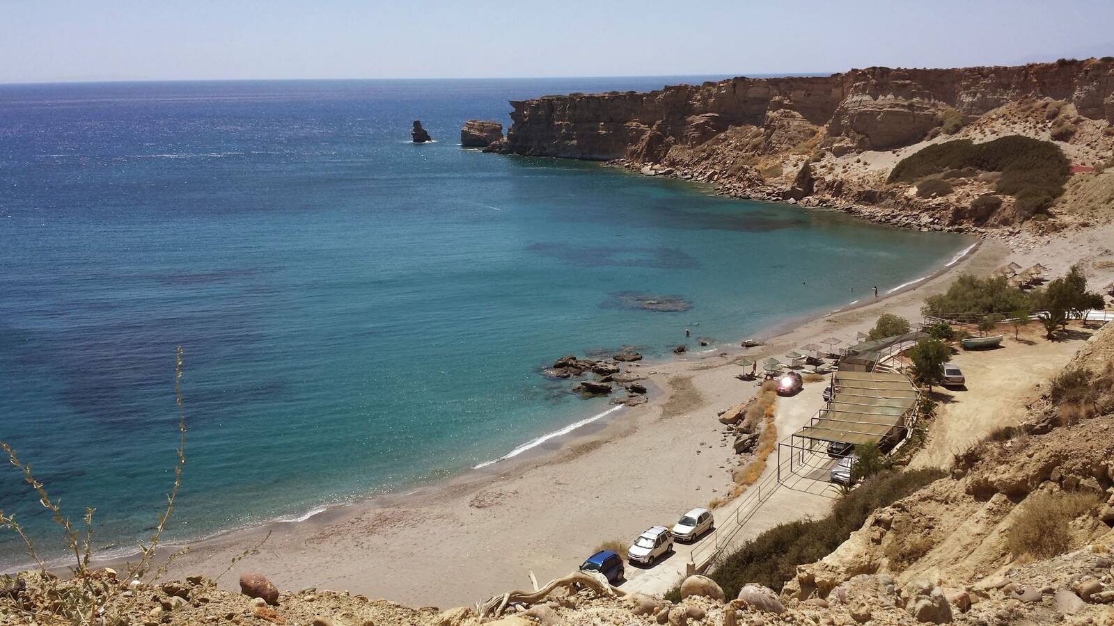 Ore 12 e quell'azzurro credo ancora agli occhi: Grecia selvaggia.