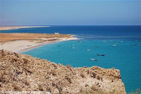 Socotra - Mare e barche