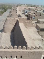 Khiva, Bastione Oq Shihbobo, parorama