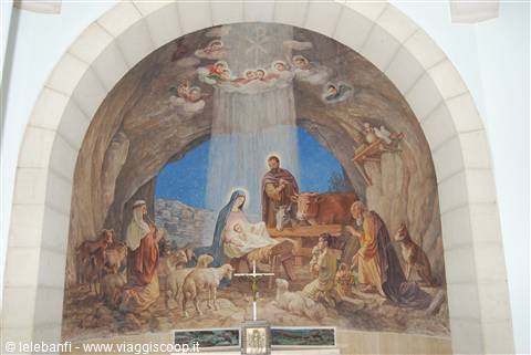 Betlemme - Campo dei pastori - Chiesa - Affresco