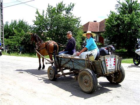 mezzo di trasporto nella regione del Maramures