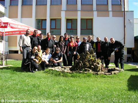 il gruppo Motoamici al completo