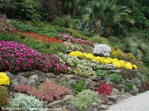 giardino della villa