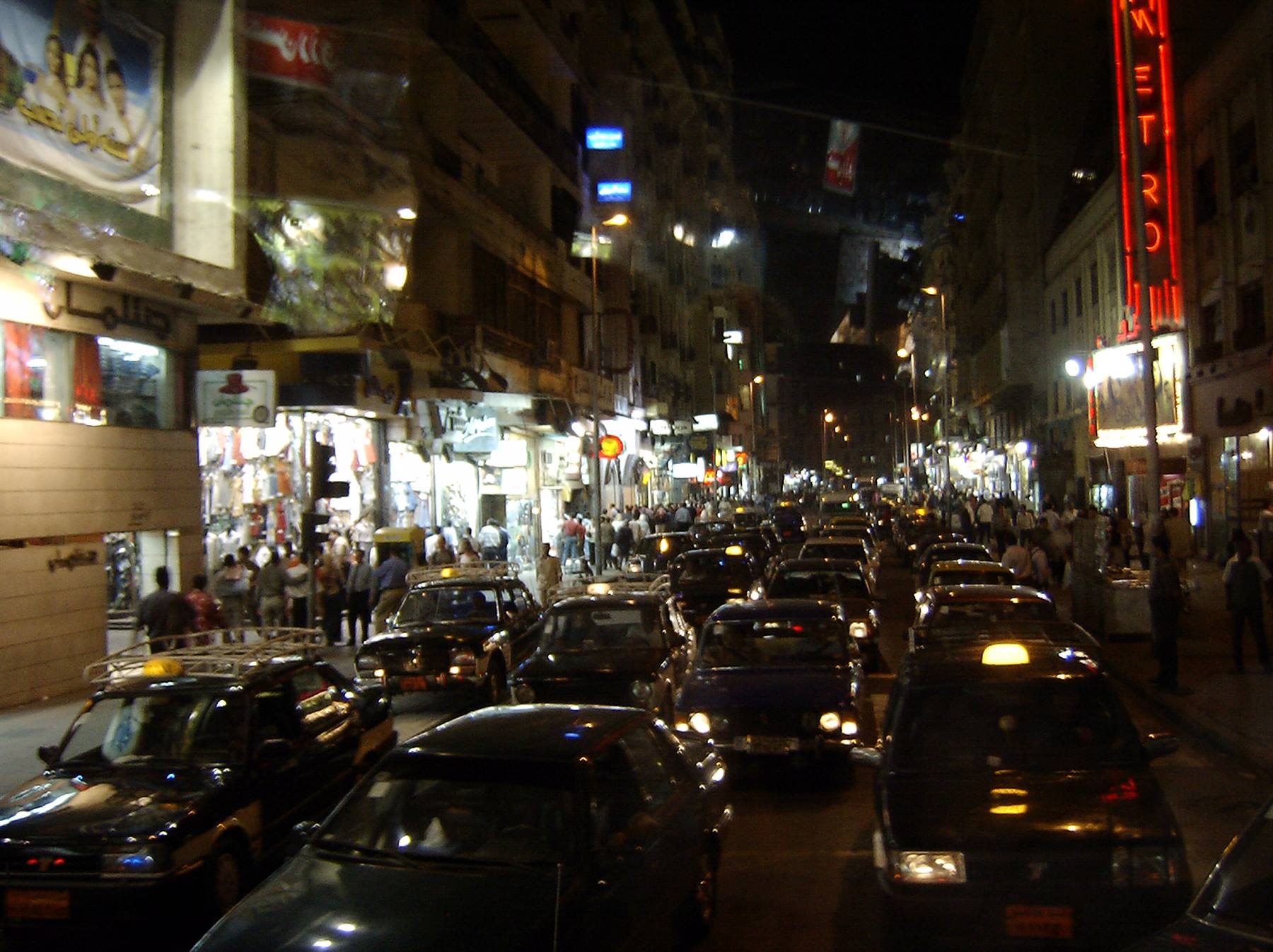 traffico al cairo
