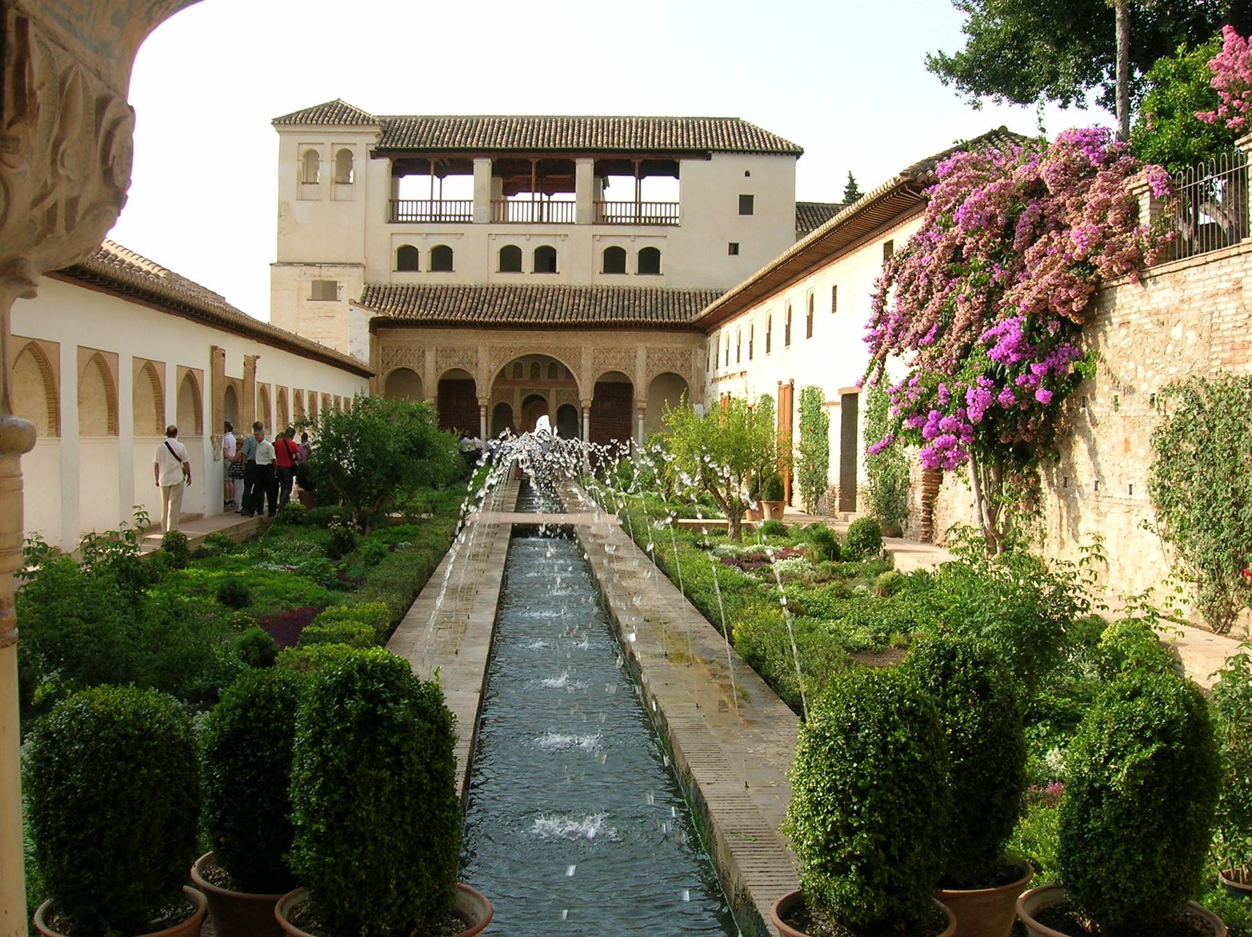 palacio del generalife a granada