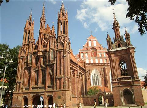 VILNIUS,SANT'ANNA E SAN BERNARDINE