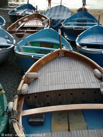 Vernazza - Barche nel porto