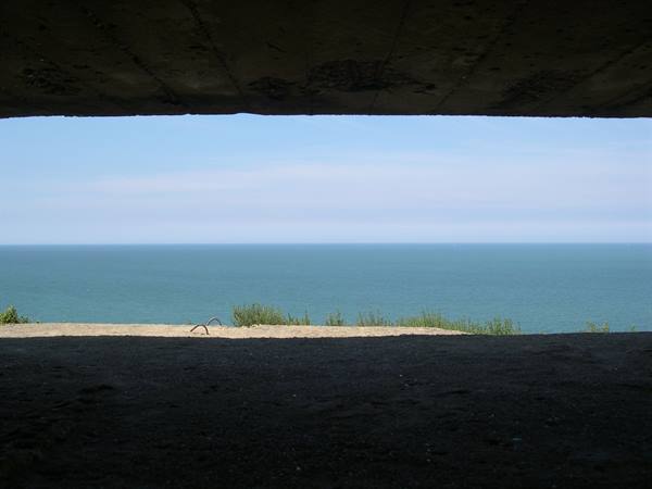 VISTA DAL BUNKER (BASSA NORMANDIA)
