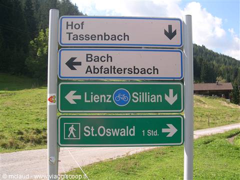 CARTELLI STRADALI IN AUSTRIA