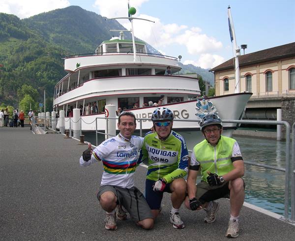 PARTENZA IN BATTELLO DA INTERLAKEN