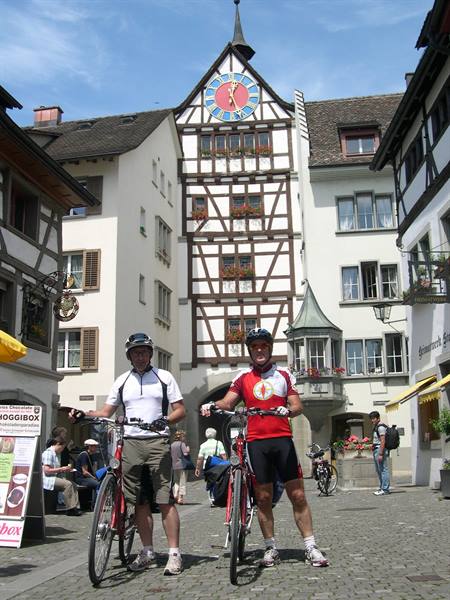 I MITICI DUE NEL PAESE DI STEIN AM RHEIN
