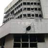 UN EDIFICIO SVENTRATO DAI COLPI DELLA GUERRA BOSNIA E HERZEGOWINA 