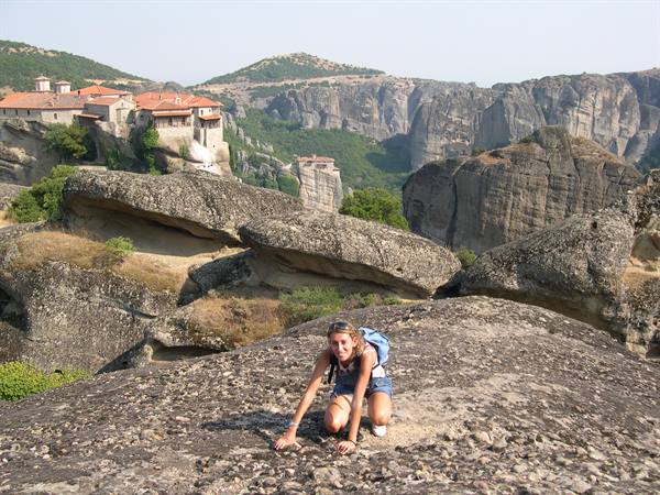 IN BILICO SULLA CIMA DELLA METEORA