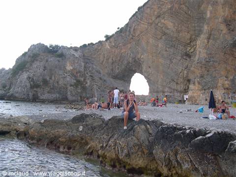 VALENTINA SULLA SPIAGGIA DI PALINURO