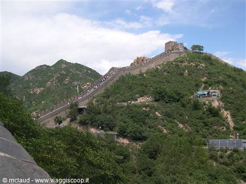 SULLA MURAGLIA CINESE "BA DA LING WALL"