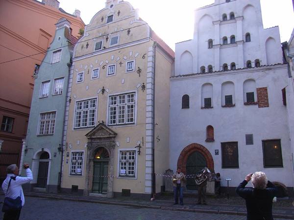 LETTONIA - RIGA - I TRE FRATELLI