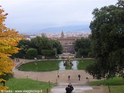 FIRENZE - PALAZZO PITTI E GIARDINO BOBOLI