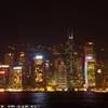 Night sky line HONG KONG 