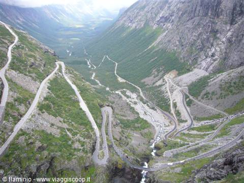 Norvegia - Stradella di montagna...