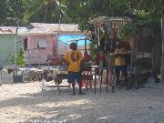 Bancarelle in spiaggia