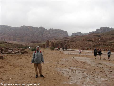 Wadi Musa con acqua