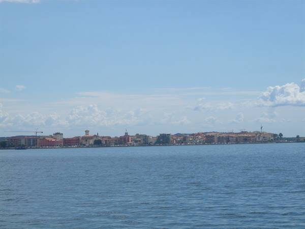 ORBETELLO: giro in laguna.