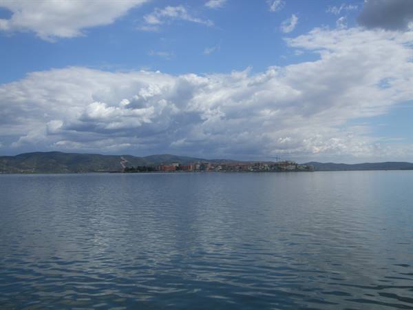 ORBETELLO: giro in laguna.