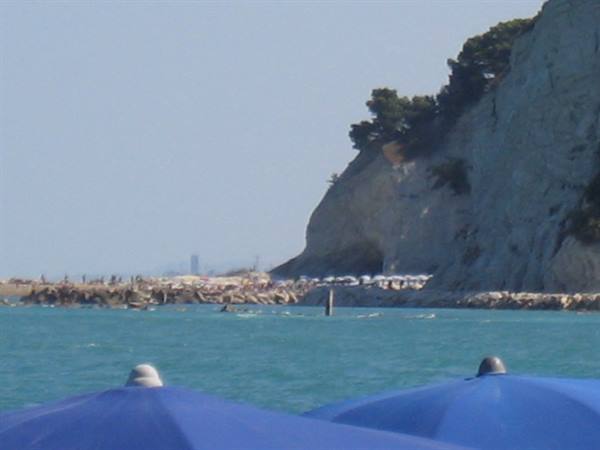vista dal monte Conero