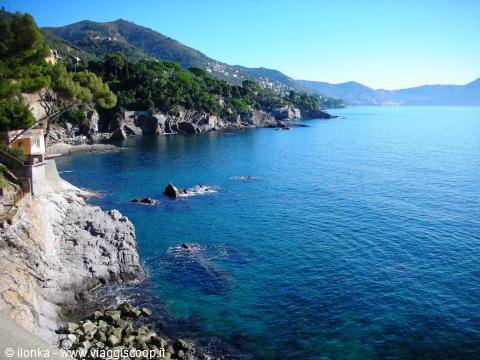 veduta costa genovese